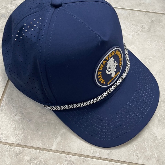 Cowboy Revolution Apparel Co. Men’s Navy Cap Saltwater Rodeo Gulf of Mexico New - Picture 6 of 9